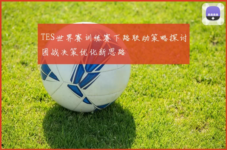 TES世界赛训练赛下路联动策略探讨团战决策优化新思路